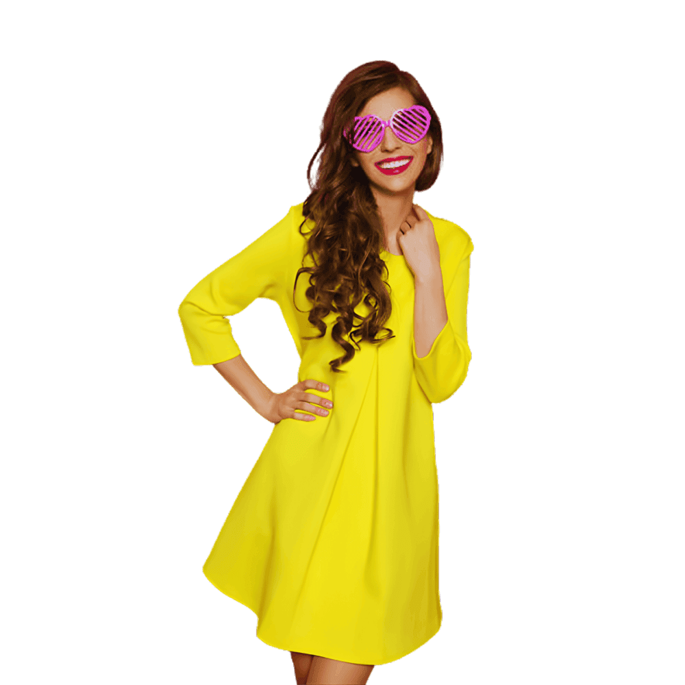 Citron Shift Dress Image